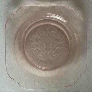 Depression Glass Plate